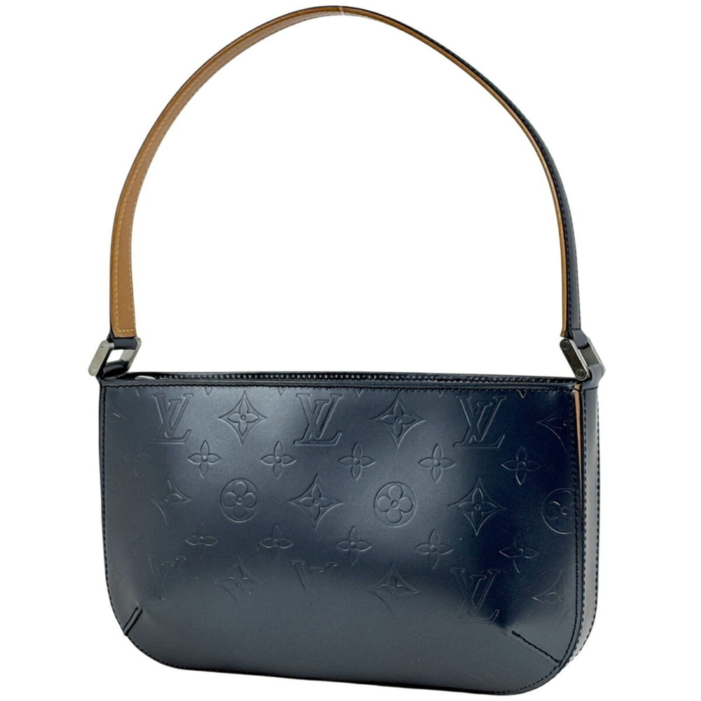 Louis Vuitton Fowler Shoulder Bag Monogram Matte Blue